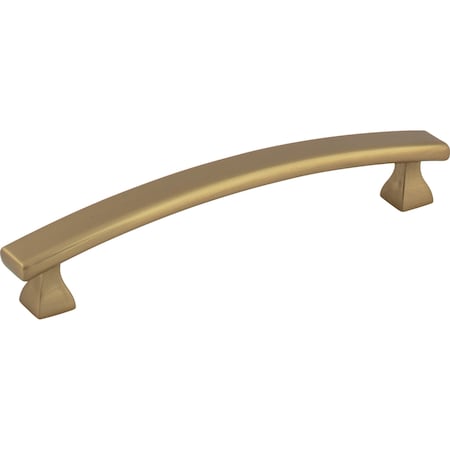 Elements 128 mm Center-to-Center Satin Bronze Square Hadly Cabinet Pull 449-128SBZ